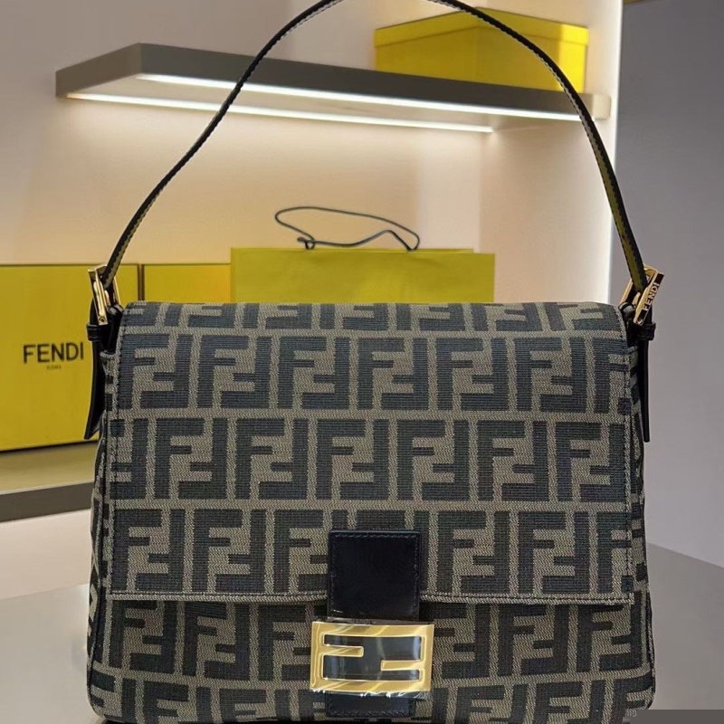 F**di top handle bags